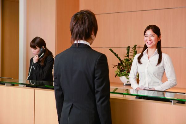 多階層建物の外観