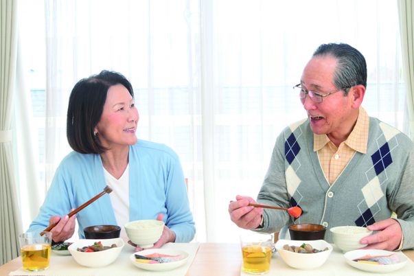 エントランスと案内看板