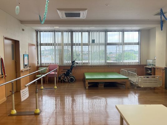 広々とした機能訓練室