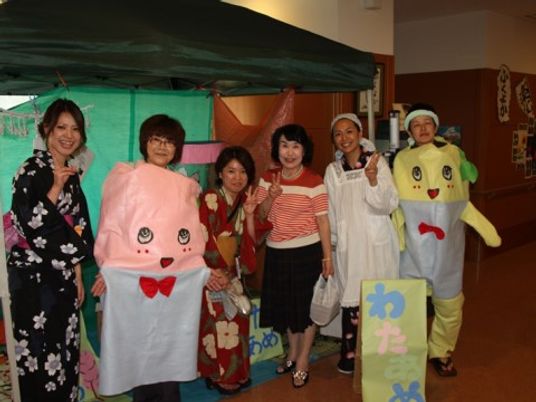 イベントを楽しむスタッフ達