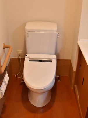 清潔感あるトイレ空間
