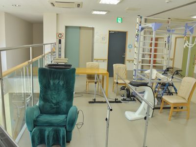 リハビリテーションの訓練室