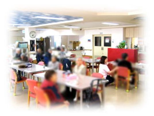 活動が盛んなダイニングルーム