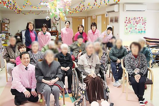 笑顔の集まりリビング