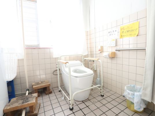 手すり付きトイレ