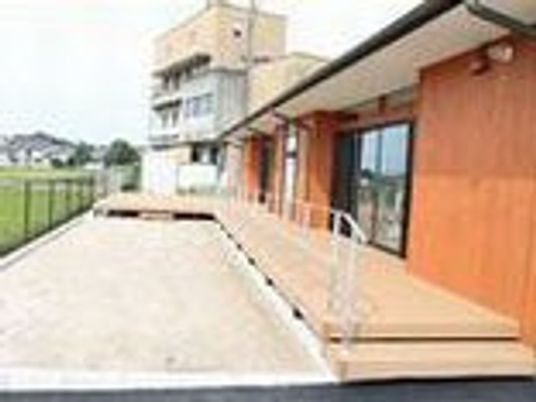 広々としたテラス