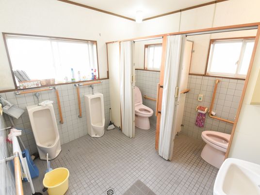  和室風トイレ空間 