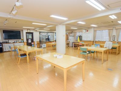 広々とした共有スペース