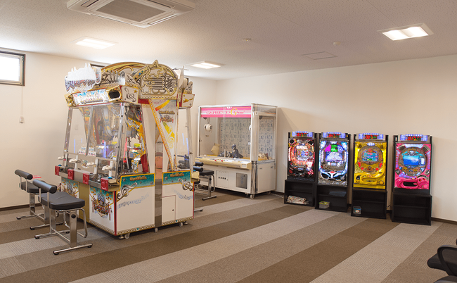 ゲームを楽しめる部屋