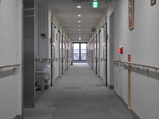 清潔感のある廊下