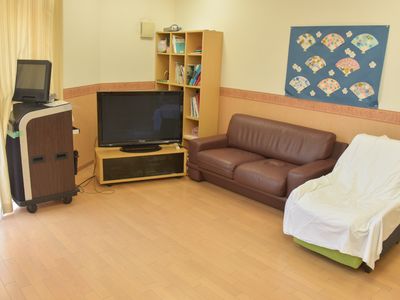リラックスできる共用スペース