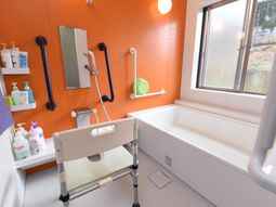 バリアフリー浴室の様子