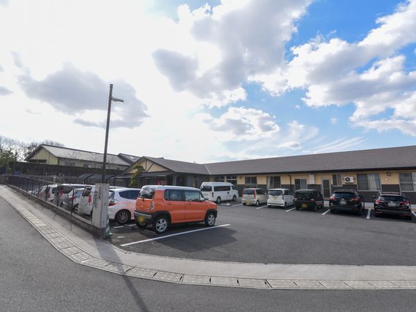 一階建て建物の外観