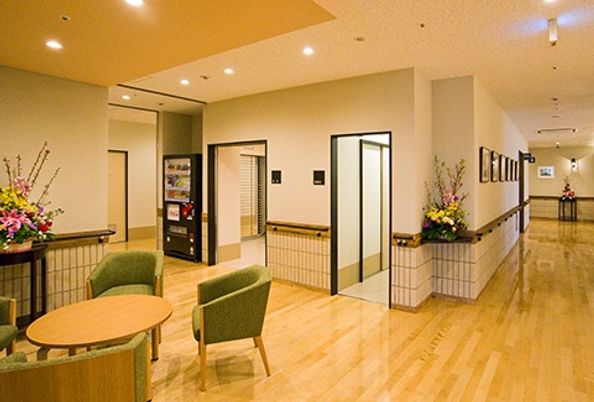 会話が生まれる廊下