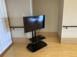 テレビのある角