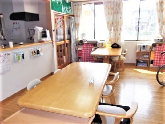 日当たり良好な共有スペース