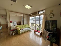 居心地の良い居間の一角