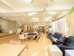 多目的室での日常風景