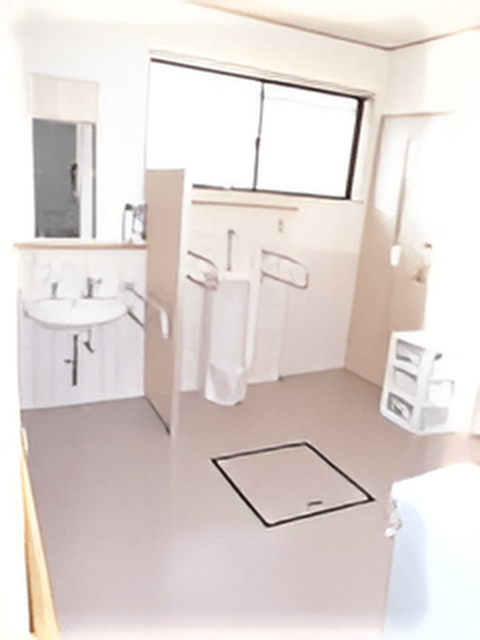 清潔感のある洗面所