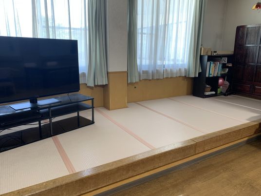 和室のリビング  