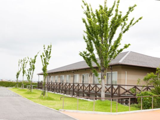 木造の平屋建て外観