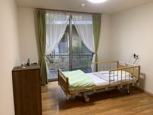 シンプルな個室の居室