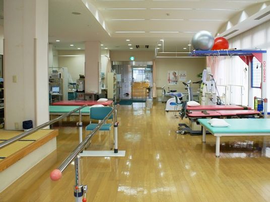 機能訓練室の室内  