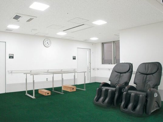 機能訓練室の室内  