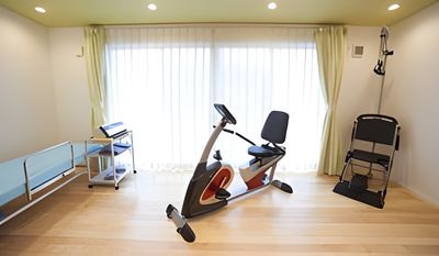 運動器具がある部屋