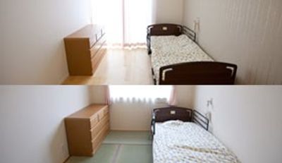 窓際の居室