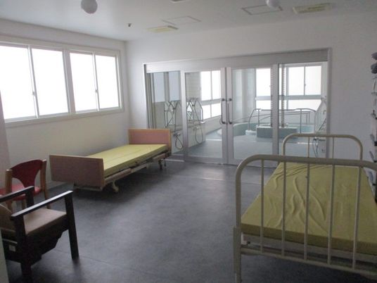 居室のベッド配置  