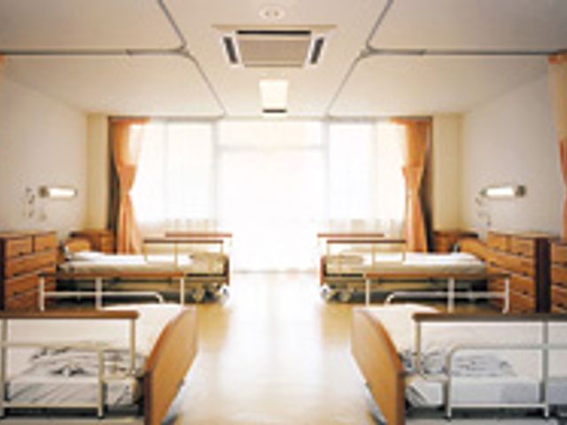 明るい居室 居室 広々とした居室は、自然光がたっぷりと入ります。快適な環境での勤務を希望される方におすすめです。