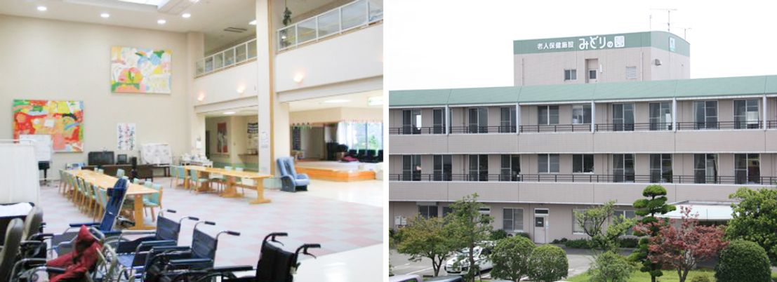 広々としたラウンジ