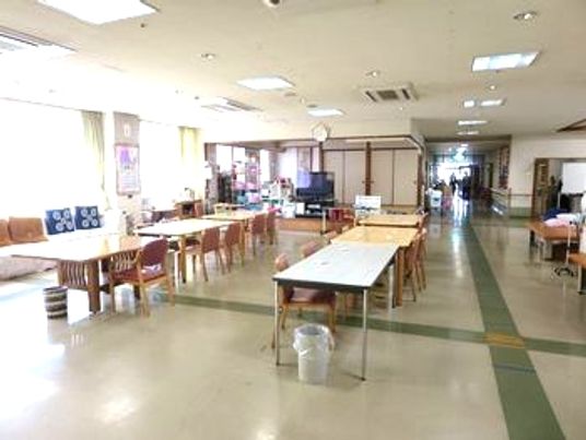 広々とした共用スペース  