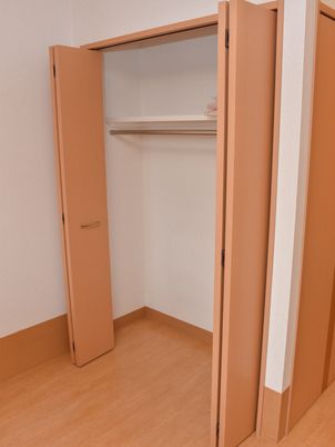整理されたきれいなクローゼット