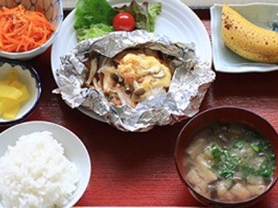 和食の配膳例