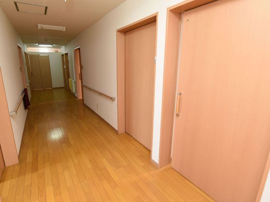 清潔な廊下の様子