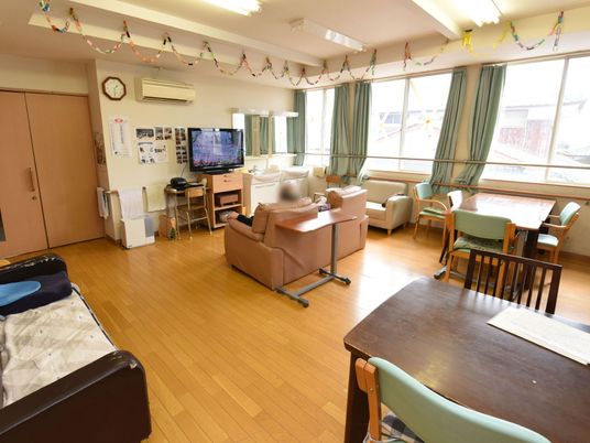 共用スペースの日常風景