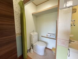 ゆったりとしたトイレ空間