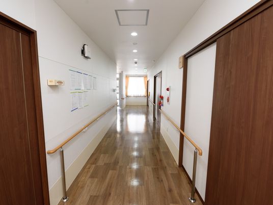 清潔感のある廊下