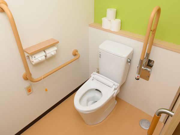 安心設計のトイレ空間
