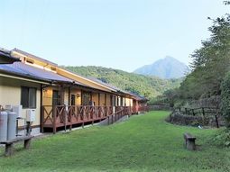 緑豊かな外観