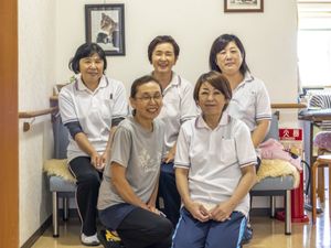 スタッフ集合のラウンジ  
