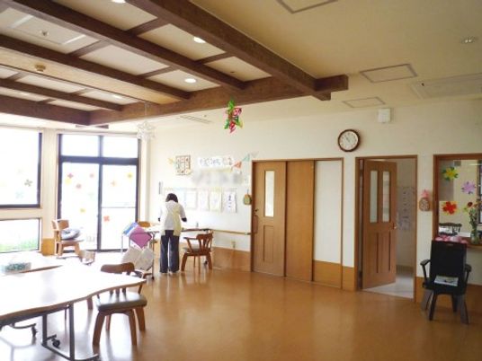 共有スペースでの憩いの時