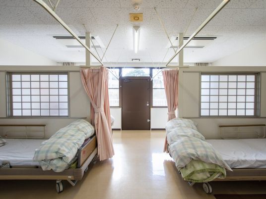 明るい居室  
