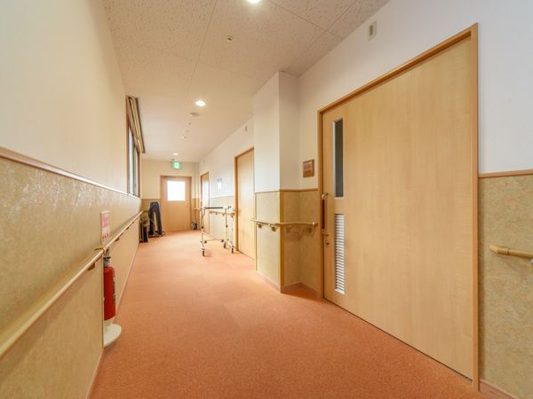 明るい廊下