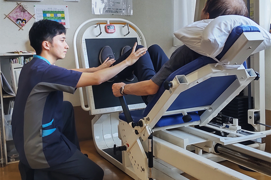 機能訓練の様子