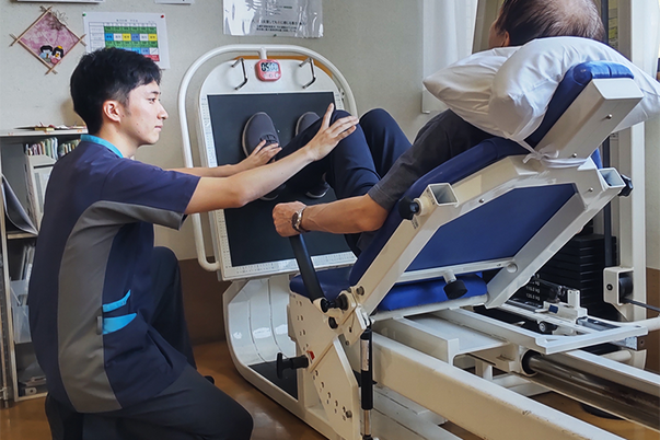 機能訓練の様子