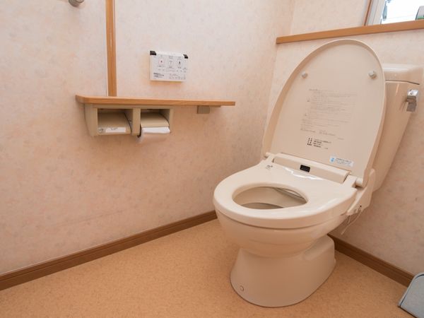 清潔感のあるトイレ空間