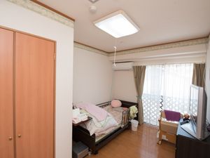 居室の明るい雰囲気